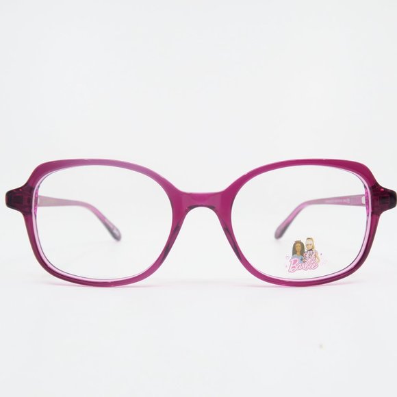 Barbie BAAA036 C12 49mm Transparent Purple Latest Model, New Girl's Eyeglasses.